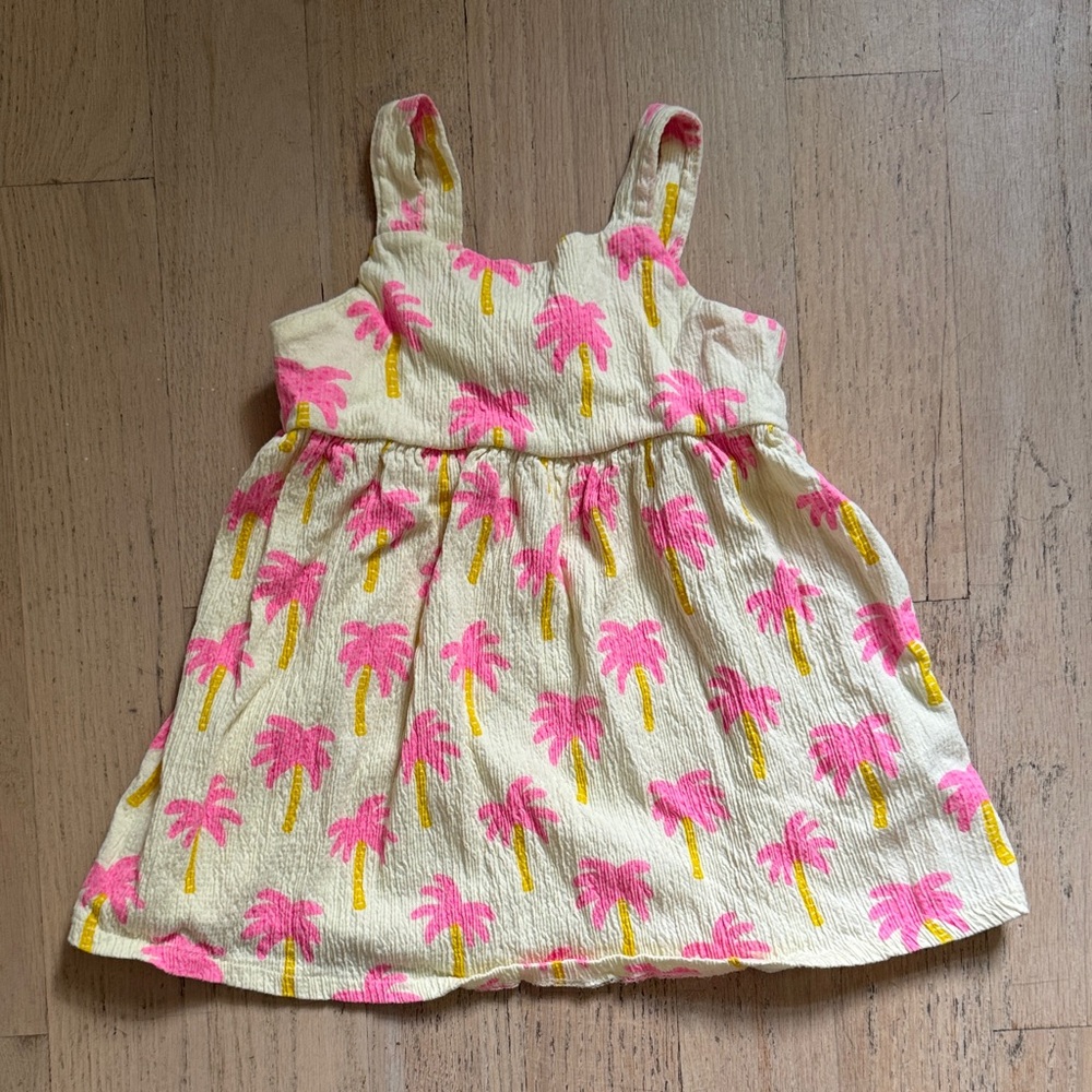 Zara palm tree dress